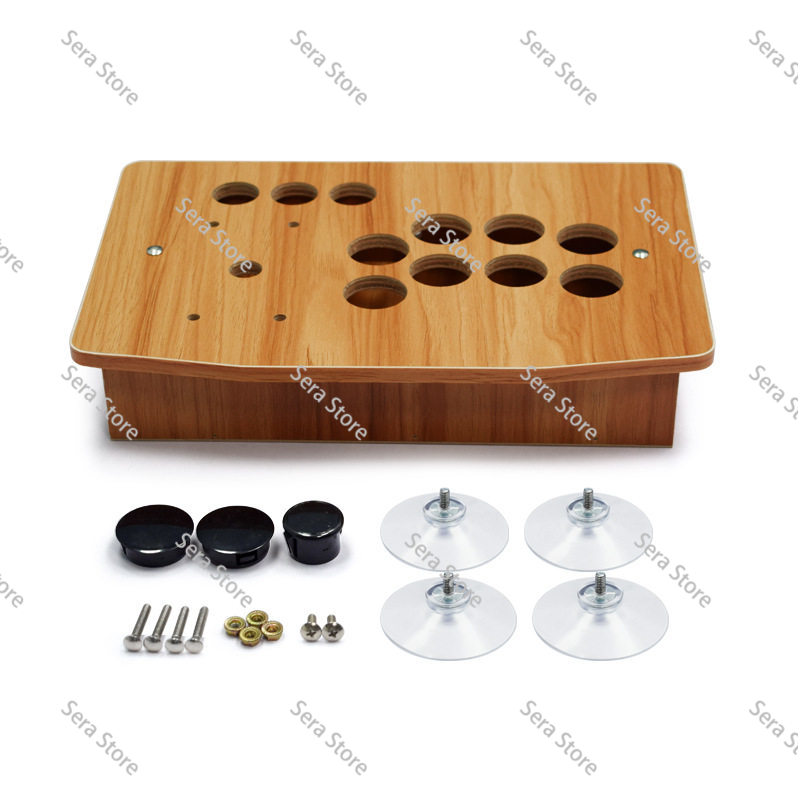 Solid Wood DIY Arcade Joystick - Retro Game Controller Usb 评论和价格