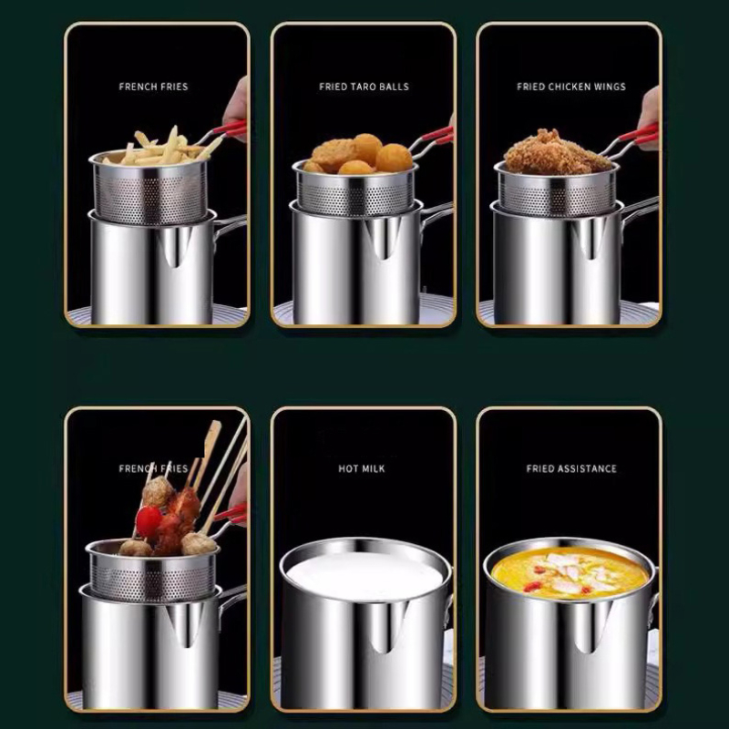 304 Stainless Steel Deep Fryer - Kitchen Electronics Gadgets 评论和价格