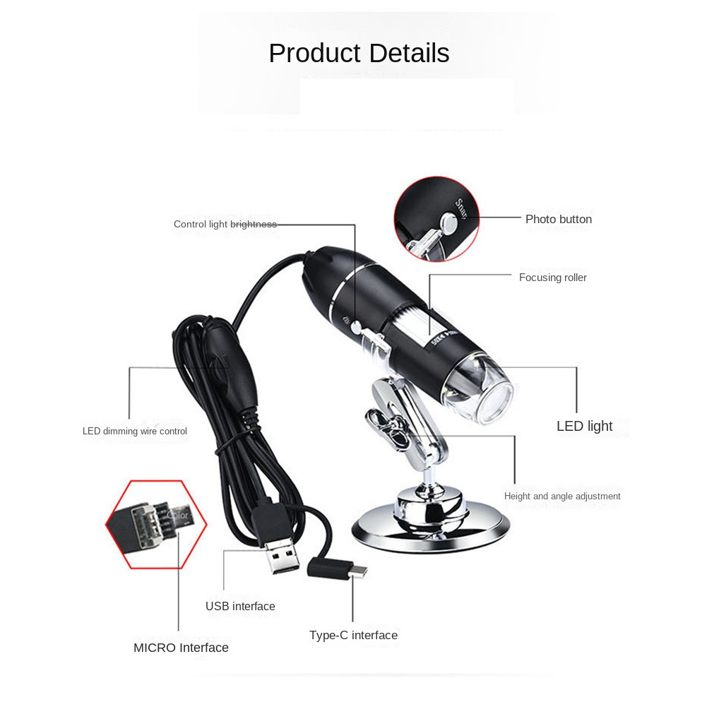 1600X USB Digital Microscope M - Usb Microscope Digital 评论和价格