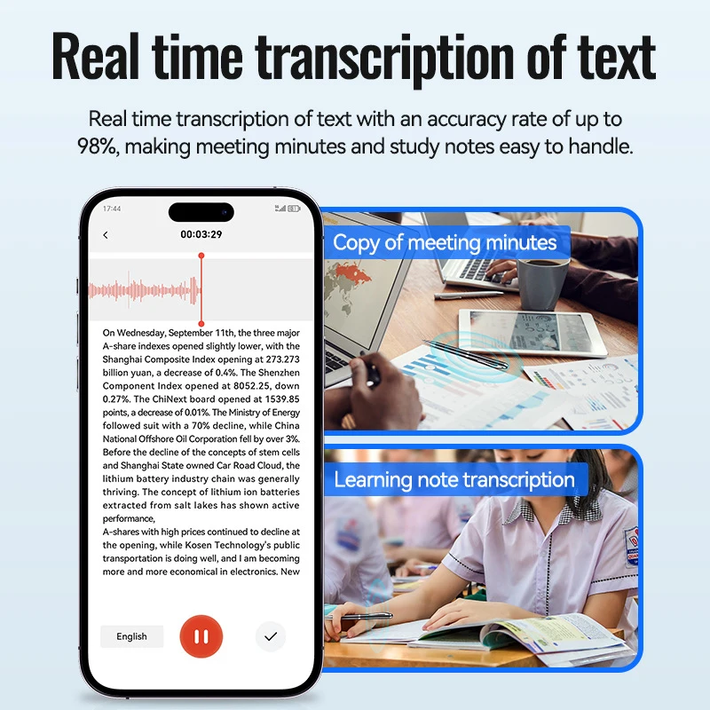 8-128GB Digital AI Voice Recor - Voice Recorder Pen 评论和价格
