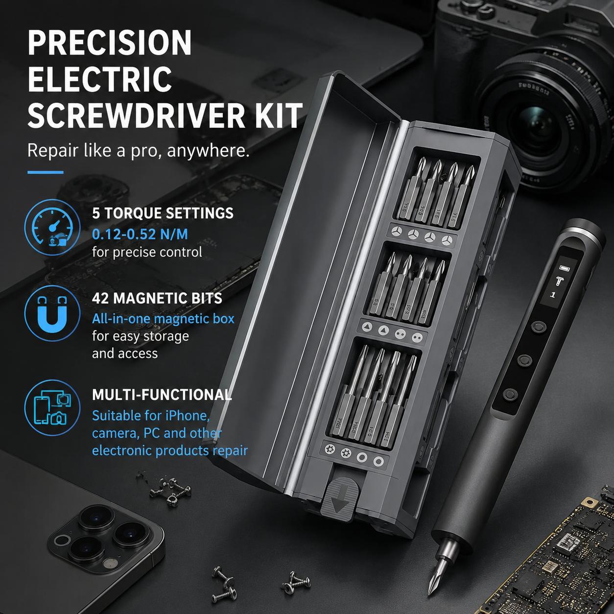 49 in 1 Precision Electric Scr - Electronics Repair Gadgets 评论和价格