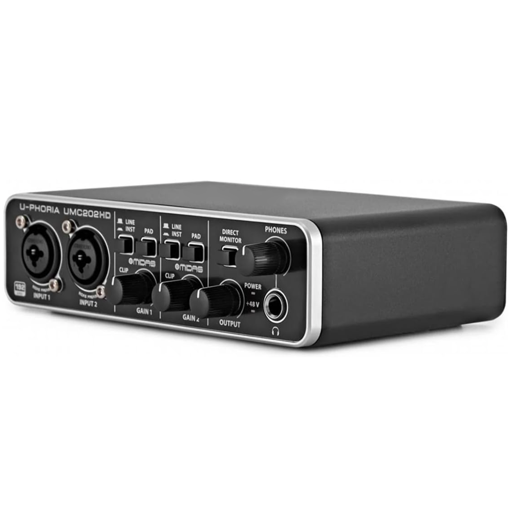 UMC202HD Microphone Amplifier  - Usb Sound Card External 评论和价格