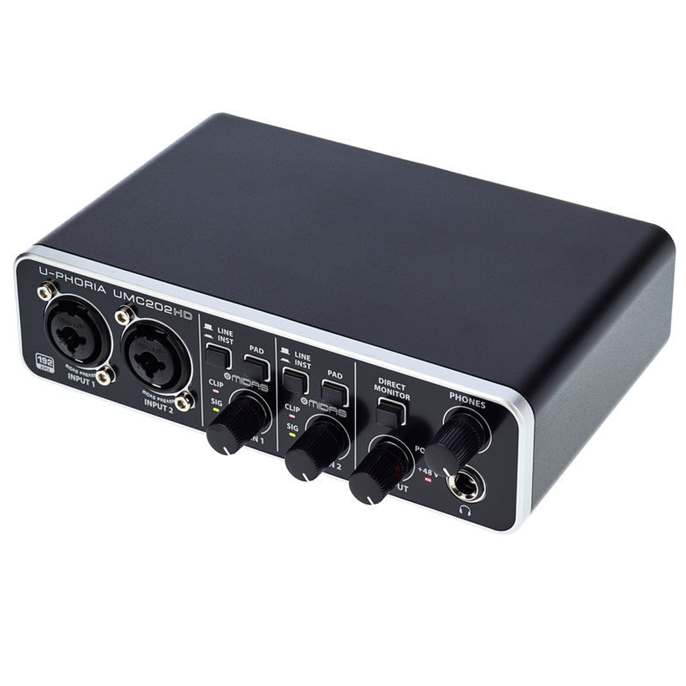 UMC202HD Microphone Amplifier  - Usb Sound Card External 评论和价格