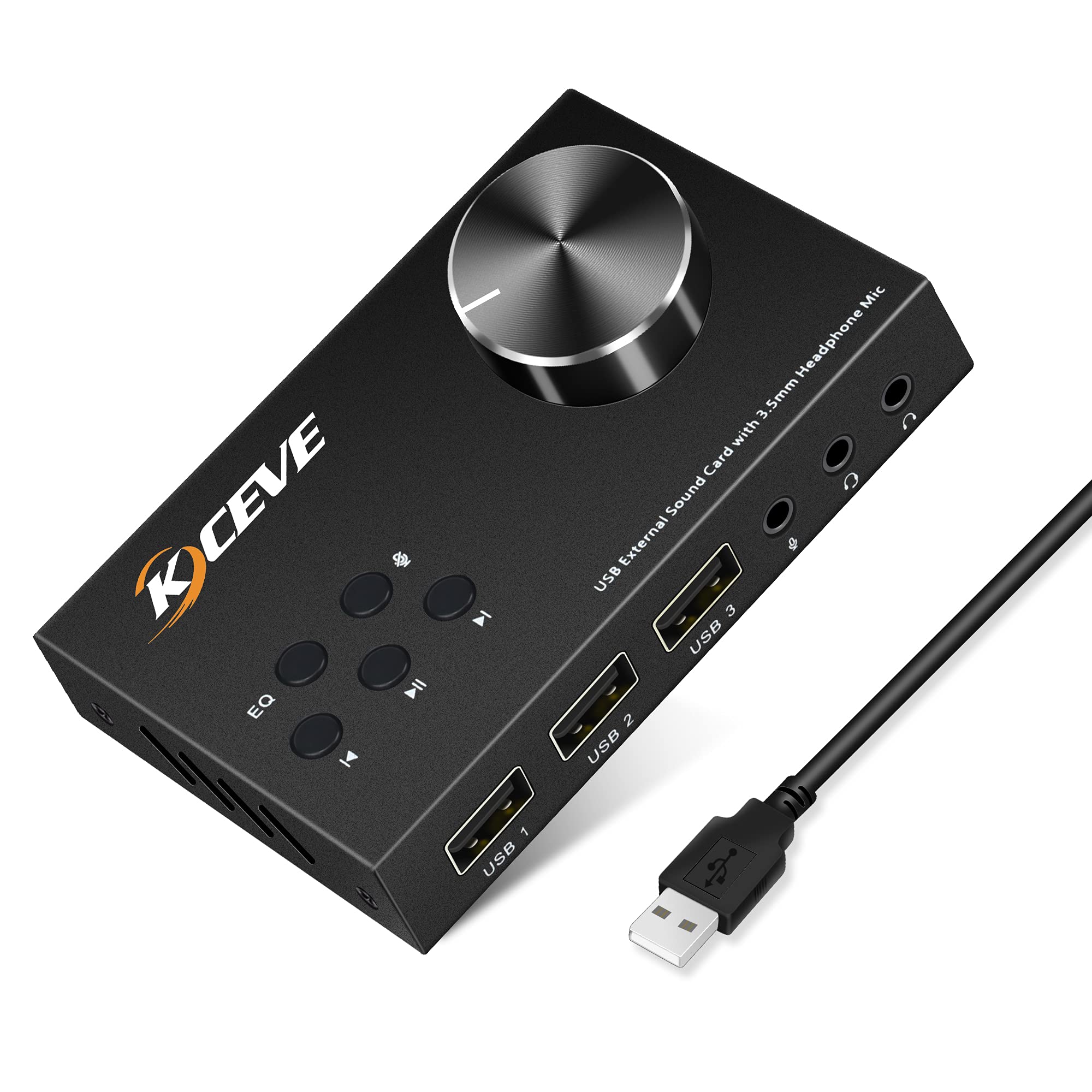 External Sound Card with Volum - Usb Sound Card External 评论和价格