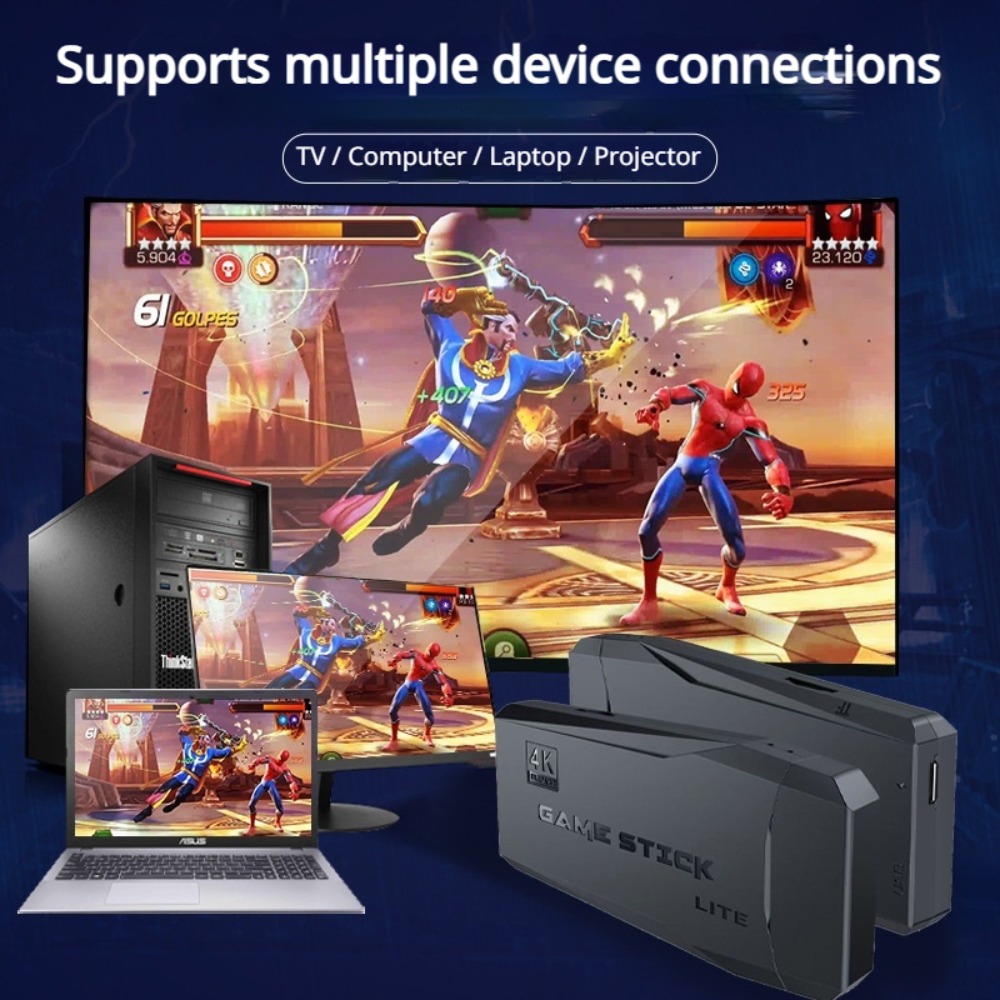 Portable 4K Retro Game Stick C - Retro Game Controller Usb 评论和价格
