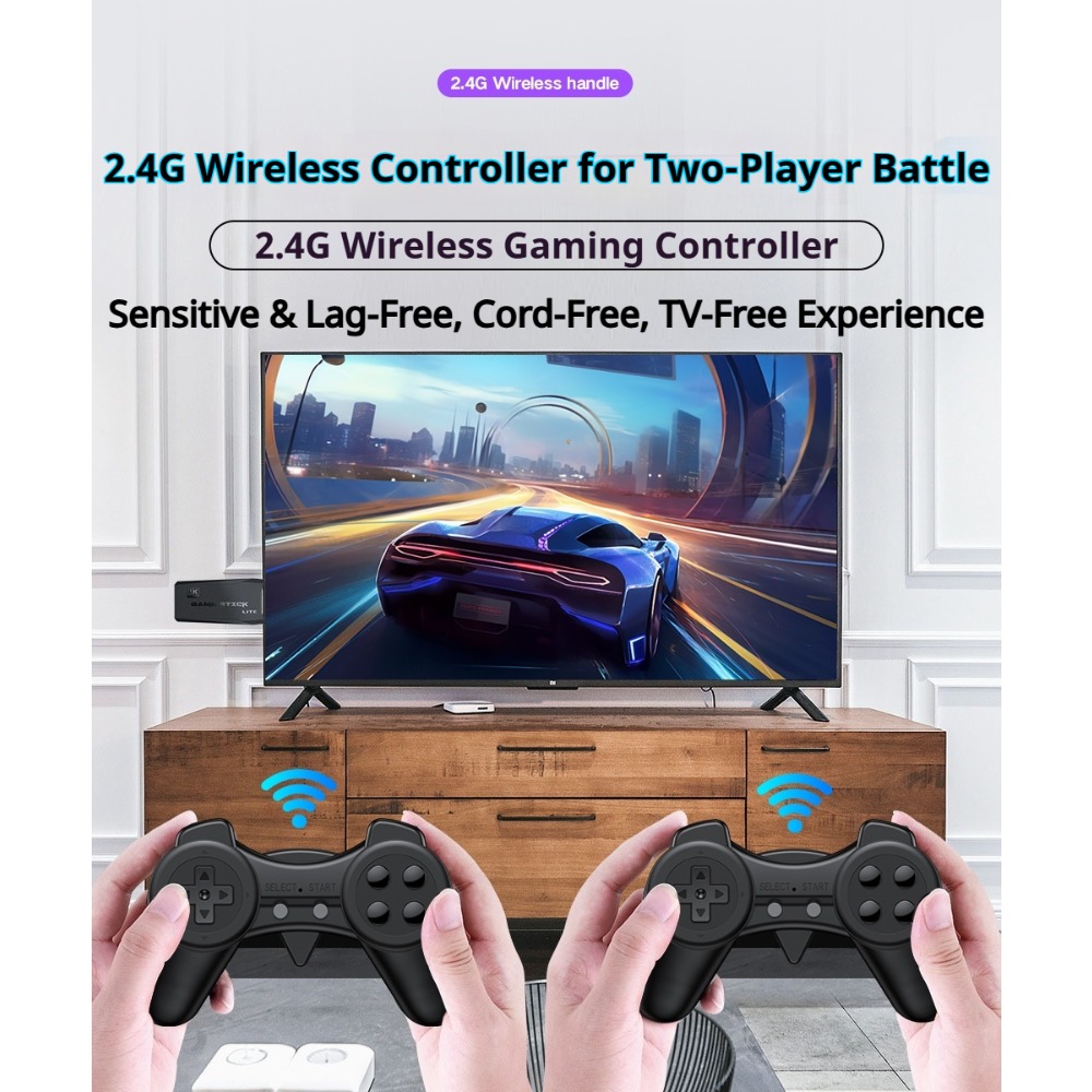 Portable 4K Retro Game Stick C - Retro Game Controller Usb 评论和价格