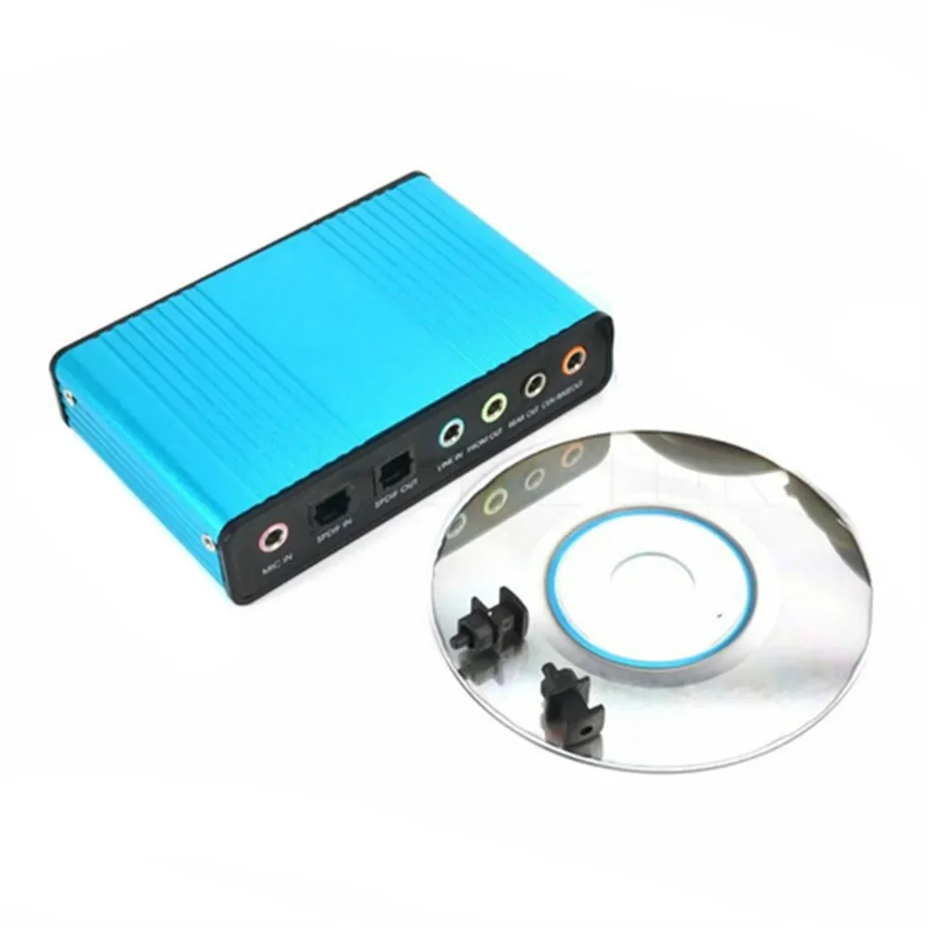 USB 2.0 Sound Card 6 Channel 5 - Usb Sound Card External 评论和价格