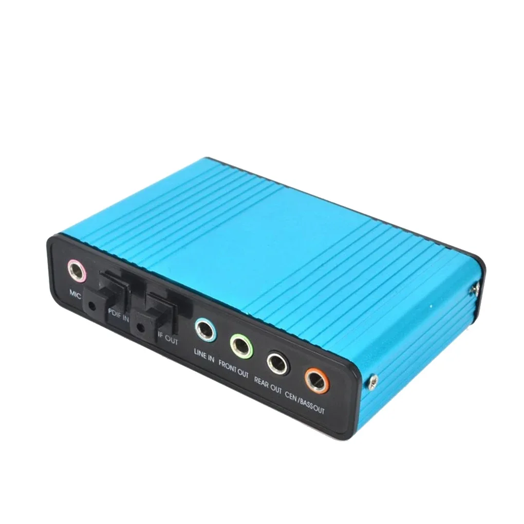 USB 2.0 Sound Card 6 Channel 5 - Usb Sound Card External 评论和价格