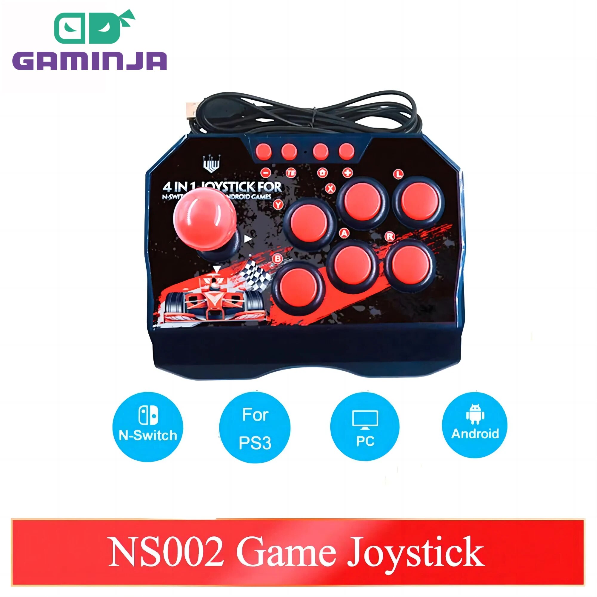GAMINJA NS002 4 In 1 Retro Arc - Retro Game Controller Usb 评论和价格