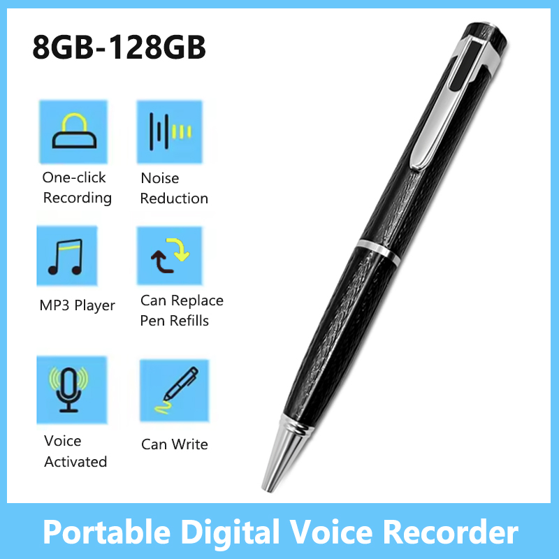 8GB-128GB Digital Voice Record - Voice Recorder Pen 评论和价格