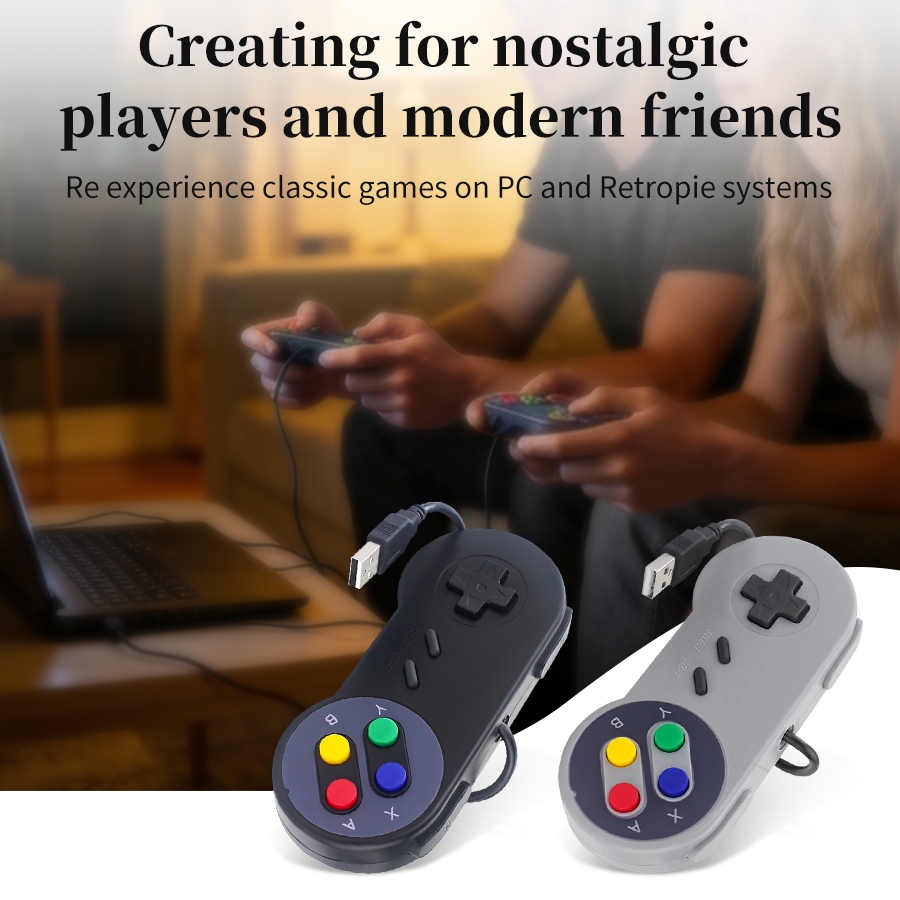 USB Gamepad Gaming Joystick Re - Retro Game Controller Usb 评论和价格