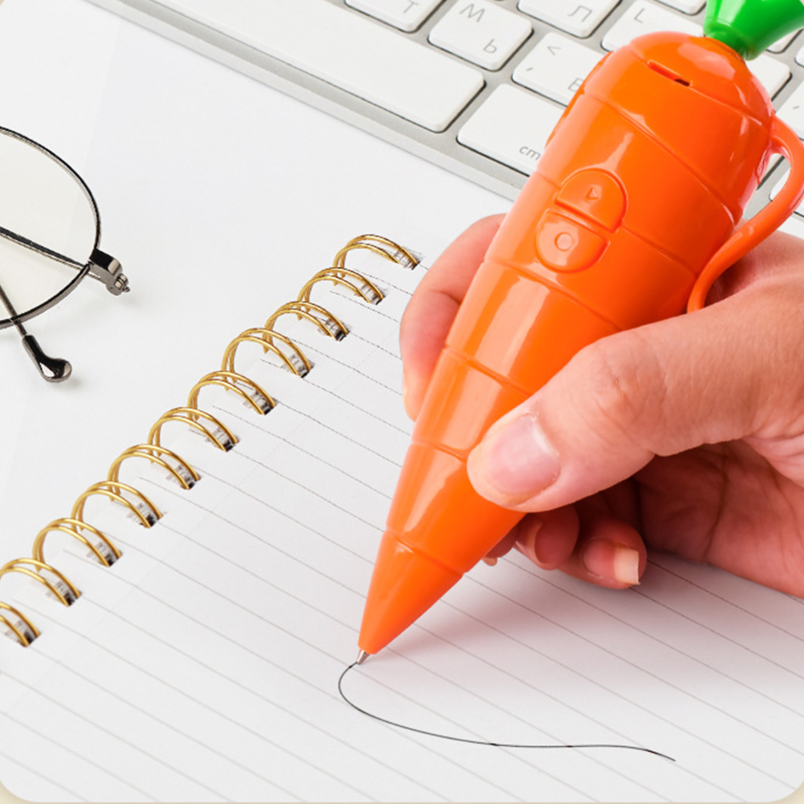 Carrot-Shaped Voice Recorder P - Voice Recorder Pen 评论和价格