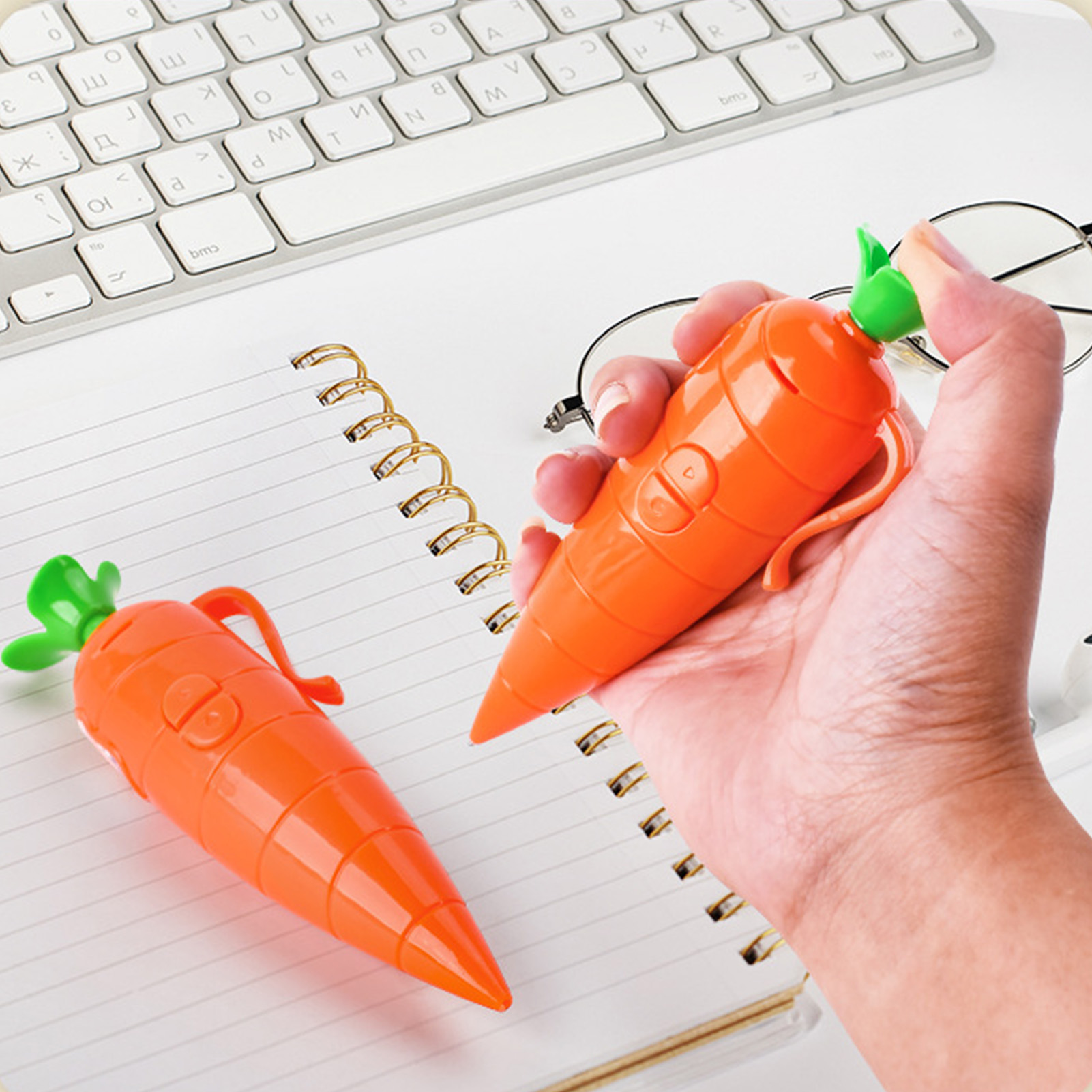 Carrot-Shaped Voice Recorder P - Voice Recorder Pen 评论和价格
