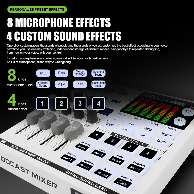 GOOERMI SN800 USB Audio Interf - Usb Sound Card External 评论和价格