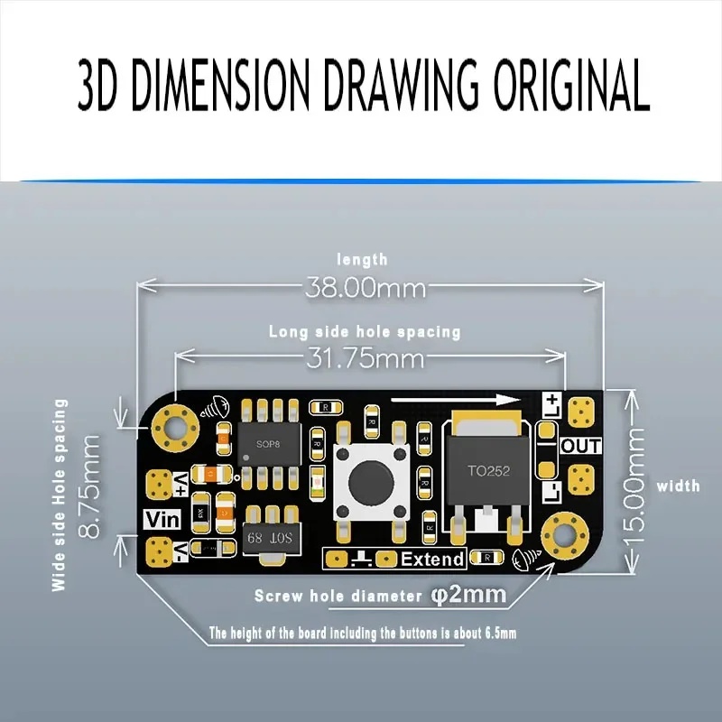 Micro Button Dimming Board Key - Electronics & Gadgets Starting With V 评论和价格
