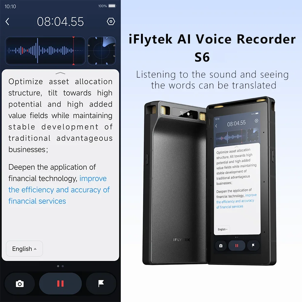 iFlytek AI Recorder S6 Voice R - Voice Recorder Pen 评论和价格
