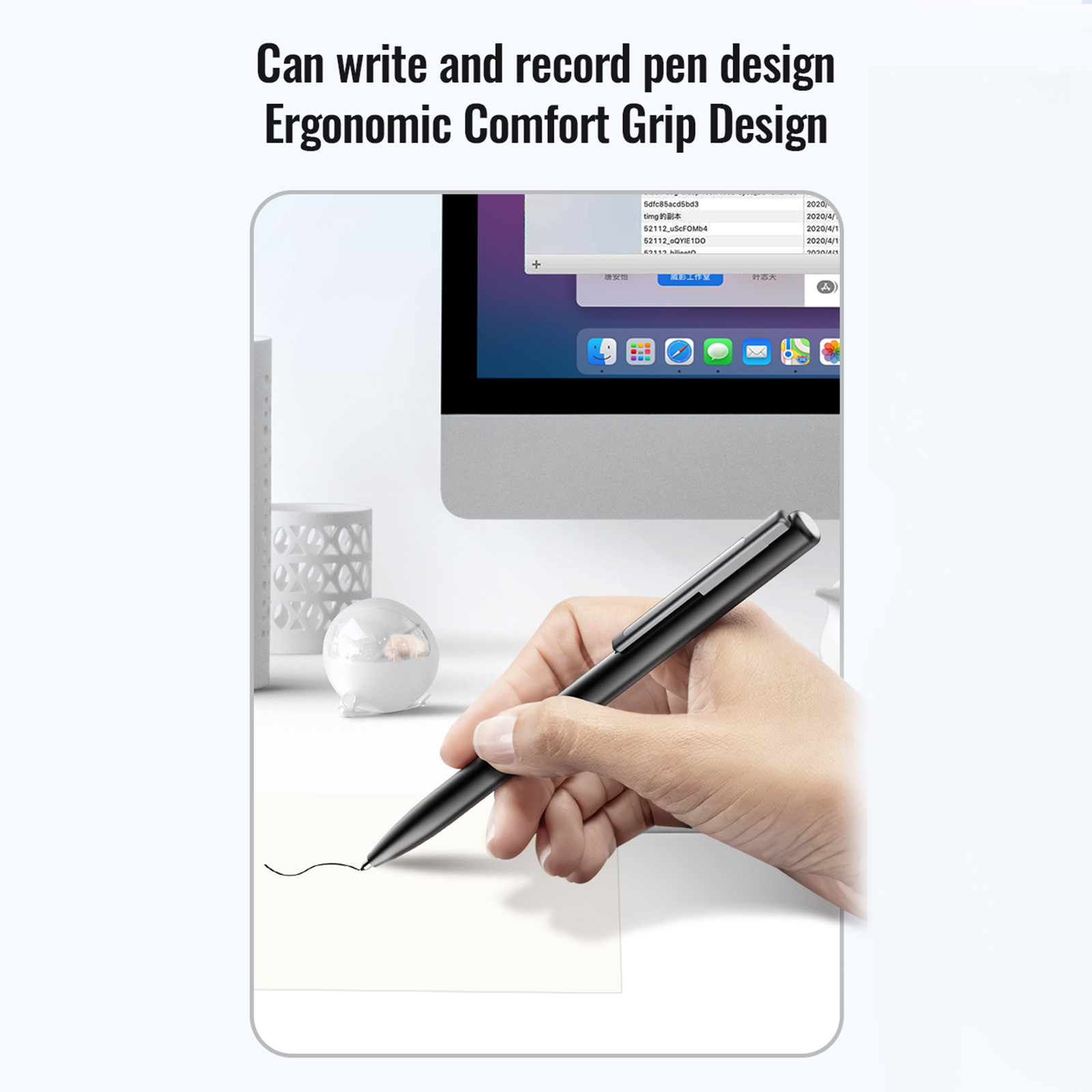 Portable Recording Pen Noise-C - Voice Recorder Pen 评论和价格